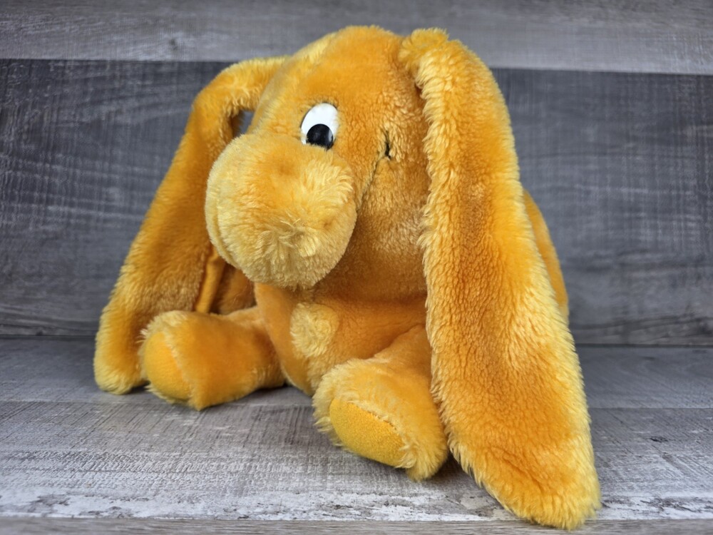 Kodak Kolorkins "Snap" Orange Yellow 9" Vintage Stuffed Plush Toy b44